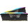 Corsair Memorie DDR5, 32GB, KIT 2x16GB, 6000MT/s, C36, 1.25V, XMP, Negru, RGB, VENGEANCE