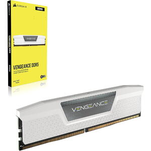 Memorie Corsair Vengeance 32GB, DDR5, 6000MHz, CL36, dual-channel 2x16GB, 1.4V, XMP 3.0, Alb