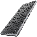 Tastatura HMC-KB-US, HUB USB, SD/ microSD, HDMI, PD, layout US, Negru