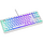 ENDORFY Thock TKL Pudding Onyx White Brown, RGB, USB, switch Kailh Brown, Layout US, Alb