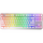 ENDORFY Thock TKL Pudding Onyx White Brown, RGB, USB, switch Kailh Brown, Layout US, Alb