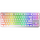 ENDORFY Thock TKL Pudding Onyx White Red, RGB, USB, switch Kailh Red, Layout US, Alb