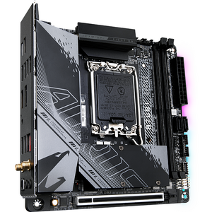 Placa de baza GIGABYTE B760I AORUS PRO, LGA1700, DDR5, WI-FI, BT, Mini-ITX