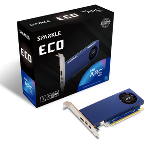 Sparkle Intel Arc A310 ECO, 4GB GDDR6, 50W TBP, Low-Profile, 64-bit