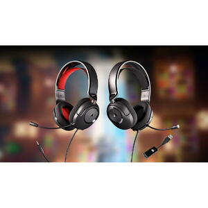 Corsair Casti Gaming HS35 SURROUND v2, Stereo, Jack 3.5mm, Microfon, Negru