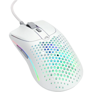 Glorious Mouse Gaming Model O 2 PRO, 26000 DPI, Ultralight 59g, 6 butoane, Alb