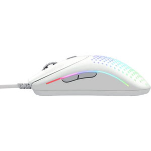 Glorious Mouse Gaming Model O 2 PRO, 26000 DPI, Ultralight 59g, 6 butoane, Alb