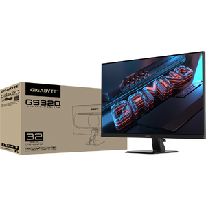 Monitor GIGABYTE GS32Q Gaming, 31.5 inch, IPS, QHD, 2560 x 1440, DisplayPort, HDMI, AMD FreeSync Premier, 170 Hz, 1 ms, Negru