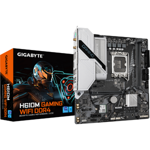 Placa de baza GIGABYTE H610M GAMING WIFI DDR4, Socket 1700, BT, Wi-Fi, mATX