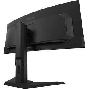 Monitor GIGABYTE MO34WQC2, OLED, 34", WQHD, 3440 x 1440, DisplayPort, HDMI, Boxe, Curbat, 240Hz, 0.03 ms, Negru