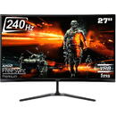 Nitro ED270 X2, ZeroFrame, 27 inch, VA, FHD, 1920 x 1080, HDMI, DisplayPort, Curbat 1500R, Boxe, 240Hz, 5ms, Negru