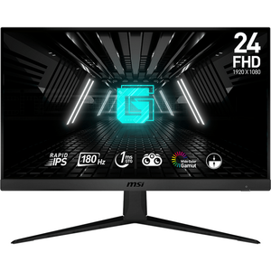 Monitor MSI G2412F, IPS, 24 inch, Full HD, 1920 x 1080, Displayport, HDMI, 180 Hz, 1 ms, Negru