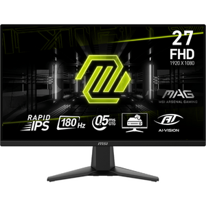 Monitor MSI MAG 275F, IPS, 27 inch, Full HD, 1920 x 1080, Displayport, HDMI, 180 Hz, 0.5 ms, Negru