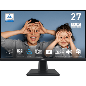 Monitor MSI PRO MP275, IPS, 27 inch, Full HD, 1920 x 1080, HDMI, VGA, Boxe, 100 Hz, 1 ms, Negru