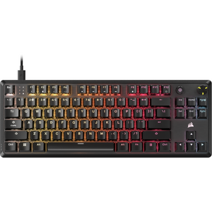 Corsair K70 CORE TKL RGB, MLX Red v2 Linear Switch, USB, Negru