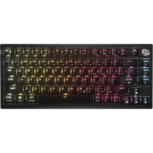 K65 Plus Wireless, Backlit RGB LED, switch Corsair MLX Fusion, Negru