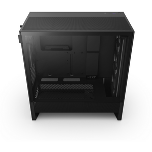 Carcasa NZXT H5 Flow RGB (2024), Mid-Tower, ATX, Negru