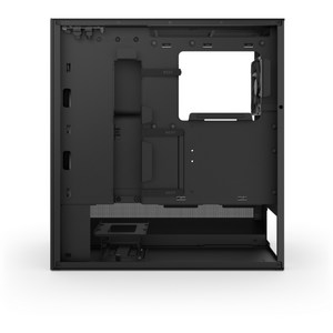 Carcasa NZXT H5 Flow RGB (2024), Mid-Tower, ATX, Negru