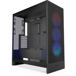 Carcasa NZXT H7 Flow RGB (2024), Mid-Tower, ATX, Negru