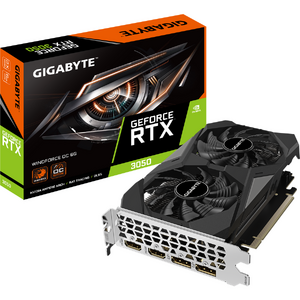 GIGABYTE GeForce RTX 3050 WINDFORCE OC 6GB, GDDR6, 96-bit