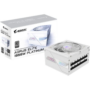 Sursa GIGABYTE GP-AE1000PM PG5 ICE, 1000W, 80+ Platinum, Full Modulara, ATX, Alb