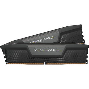 Corsair Vengeance, 32GB (2 x 16GB), DDR5, 6400MHz, C32, 1.4V, AMD/Intel, Negru