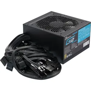 Sursa Seasonic G12 GC-750 (2024), 80+ Gold, Cabluri fixe, 750W, Negru