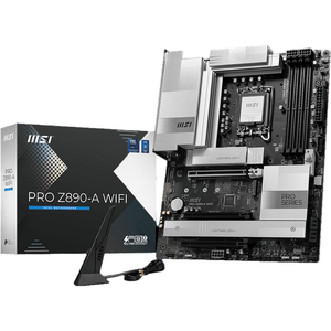 Placa de baza MSI PRO Z890-A WIFI, LGA1851, DDR5, ATX, BT, Negru/Gri