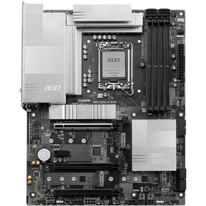 Placa de baza MSI PRO Z890-P WIFI, LGA1851, DDR5, ATX, BT, Negru/Gri