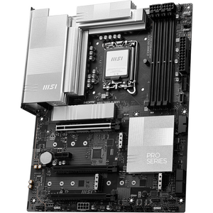 Placa de baza MSI PRO Z890-P WIFI, LGA1851, DDR5, ATX, BT, Negru/Gri