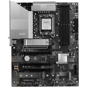 Placa de baza MSI PRO Z890-S WIFI, LGA1851, DDR5, ATX, BT, Negru/Gri