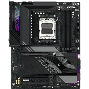 Placa de baza GIGABYTE X870E AORUS ELITE WIFI7, AM5, DDR5, Wi-Fi, BT, ATX, Negru