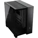 6500X, Mid-Tower, Dual Chamber, ATX, Negru Obsidian