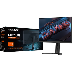 Monitor GIGABYTE M27UA, 27 inch, IPS, UHD, 3840 x 2160, HDMI, DisplayPort, 160Hz, 1ms, Boxe, Negru