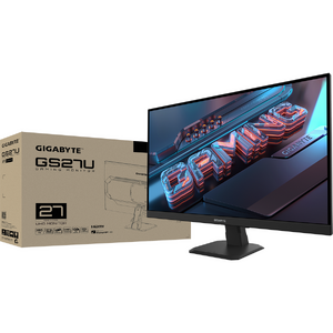 Monitor GIGABYTE GS27U, 27 inch, IPS, UHD, 3840 x 2160, DisplayPort, HDMI, Boxe, 160 Hz, 1 ms, Negru