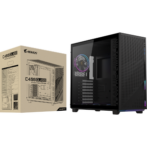 Carcasa GIGABYTE AORUS C400 GLASS, Mid-Tower, ATX, Negru