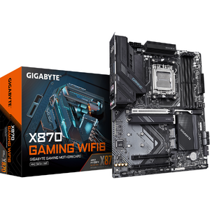 Placa de baza GIGABYTE X870 GAMING WF6, AM5, DDR5, BT, ATX, Negru