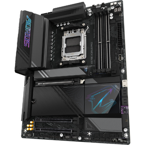 Placa de baza GIGABYTE X870E AORUS PRO, AM5, DDR5, Wi-Fi, BT, ATX, Negru