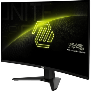 Monitor MSI MAG 32C6, VA, 31.5 inch, Full HD, 1920 x 1080, HDMI, DisplayPort, Curbat, 180 Hz, 1 ms, Negru