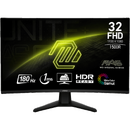 MAG 32C6, VA, 31.5 inch, Full HD, 1920 x 1080, HDMI, DisplayPort, Curbat, 180 Hz, 1 ms, Negru