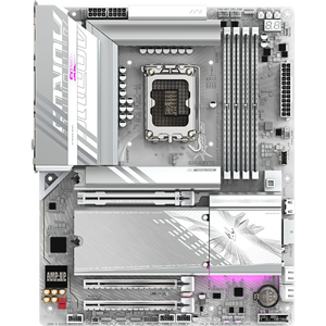 Placa de baza GIGABYTE Z890 A ELITE WF7 ICE, LGA1851, DDR5, BT, Wi-Fi, ATX, Alb