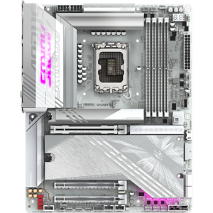 Placa de baza GIGABYTE Z890 A ELITE X ICE, LGA1851, DDR5, BT, Wi-Fi, ATX, Alb