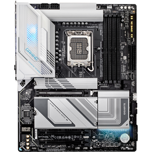 Placa de baza GIGABYTE Z890 GAMING X WIFI7, LGA1851, DDR5, BT, Wi-Fi, ATX, Negru/Alb