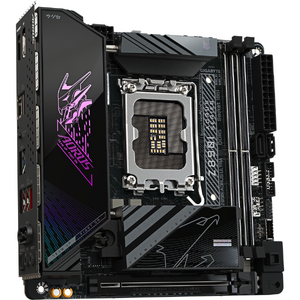 Placa de baza GIGABYTE Z890I AORUS ULTRA, LGA1851, DDR5, BT, Wi-Fi, Mini-ITX, Negru