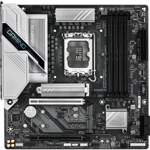 Placa de baza GIGABYTE Z890M GAMING X, LGA1851, DDR5, Micro ATX, Negru/Alb