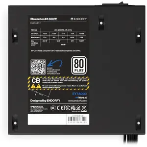 Sursa ENDORFY Elementum E5 350 W, ATX, Negru