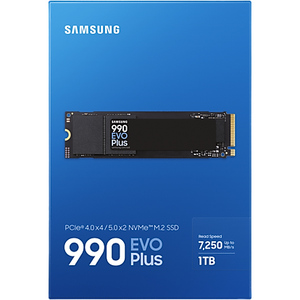 SSD Samsung 990 EVO Plus, 1 TB, PCIe 4.0, NVMe M.2