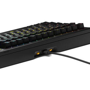 Glorious Tastatura mecanica GMMK 3 75% Prebuilt, USB-C, Fox Switches, US layout, 81 taste, Negru