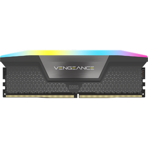 Corsair Memorie DDR5, 32GB, KIT 2x16GB, 6400MT/s, C36, 1.35V, AMD/Intel, Gri, RGB, VENGEANCE