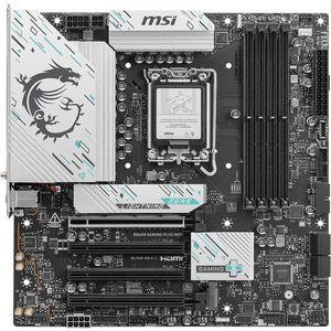 Placa de baza MSI B860M GAMING PLUS WIFI, Socket 1851, DDR5, BT, mATX, Negru